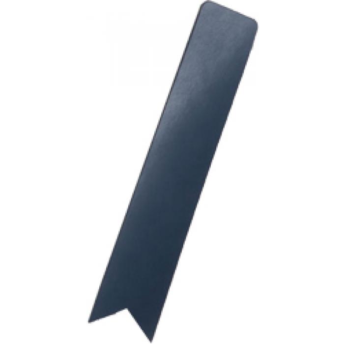 Blue Leather Bookmark