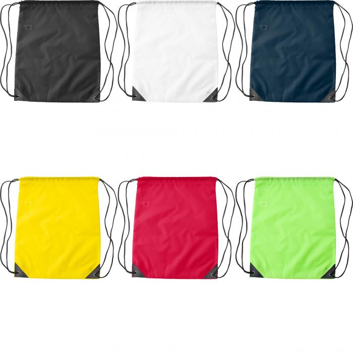 RPET polyester (190T) drawstring backpack Enrique