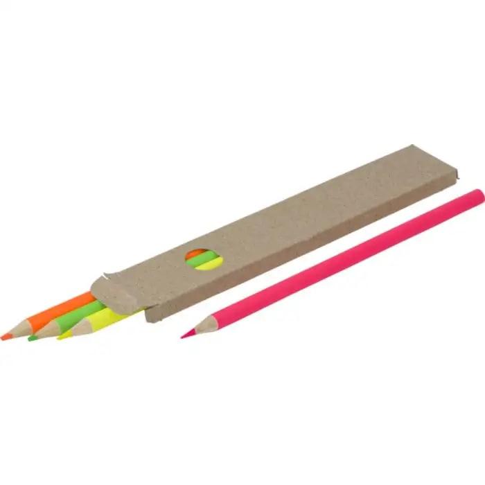 Wooden Highlighter Pencil Set Kaden