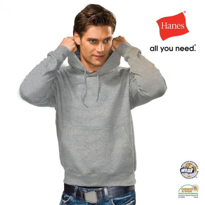 Hanes  Men'S Heavyweight Hooded Sweatshirt