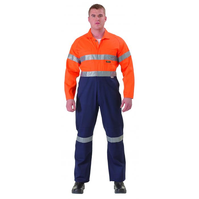 3M Taped Hi Vis Coverall - 2 Tone Regular Weight