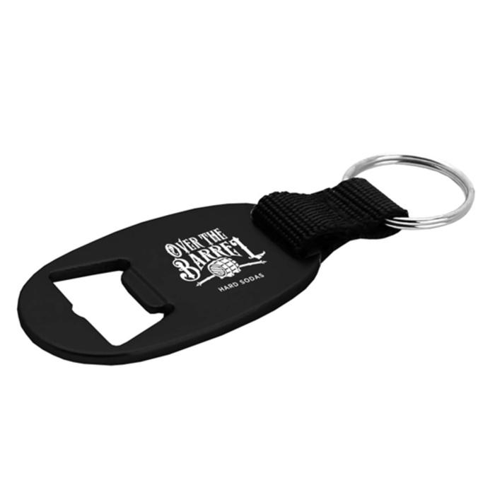 Oval Bottle Opener Key Ring