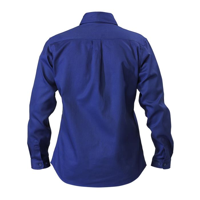 Women'S Cotton Drill Shirt - Long Sleeve