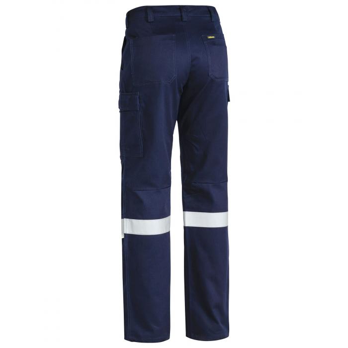 Taped Industrial Engineered Cargo Pants - Navy