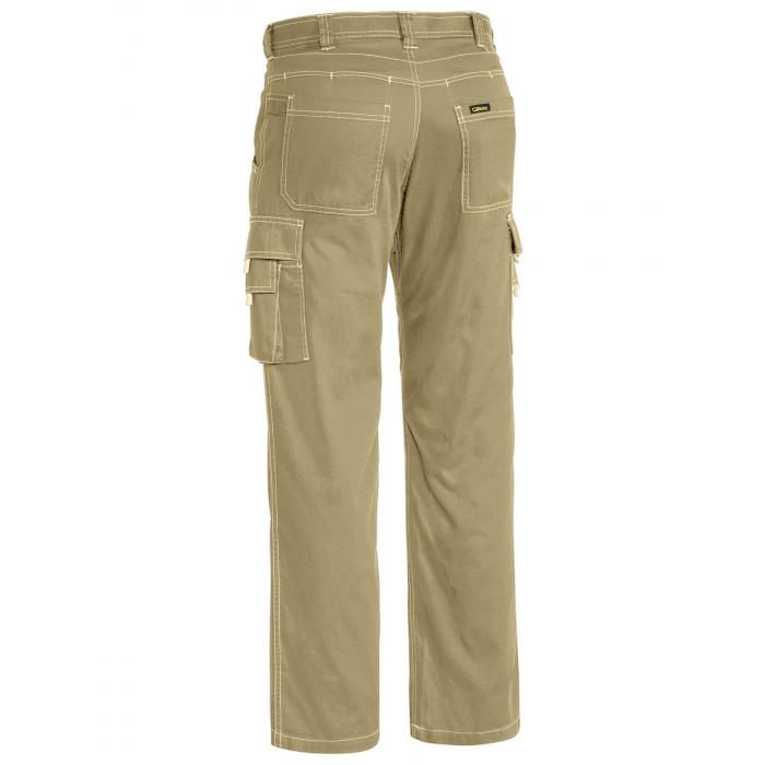 Cool Vented Lightweight Cargo Pants - Khaki