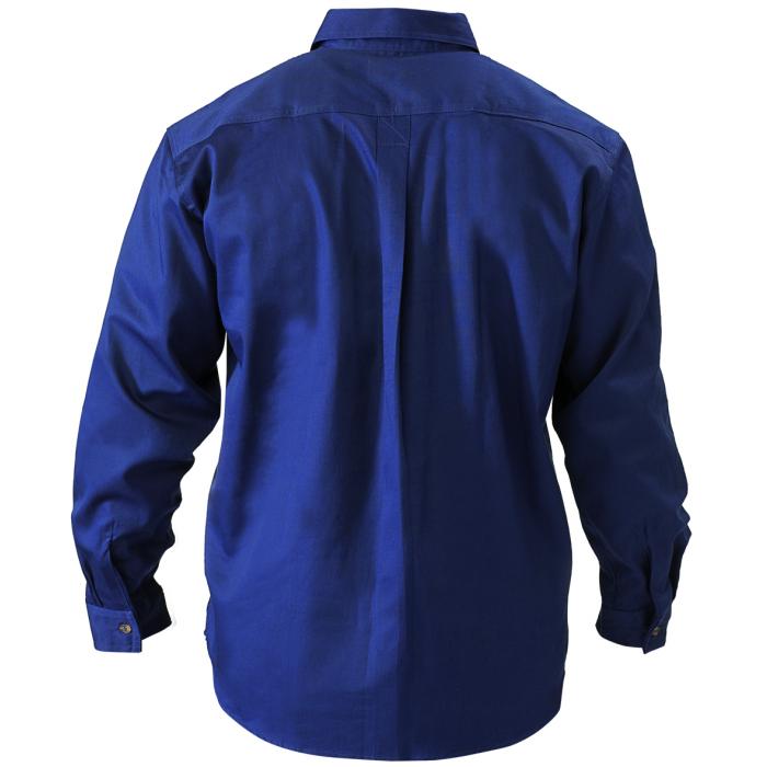 Gusset Cuff Cargo Drill Shirt - Long Sleeve