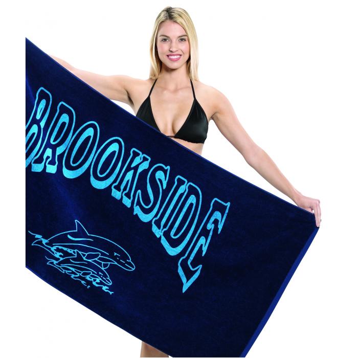 Promotional Velour Beach Towel