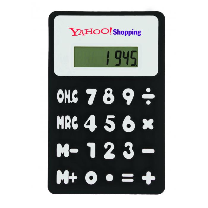 Small Rubbery Flexible Calculator