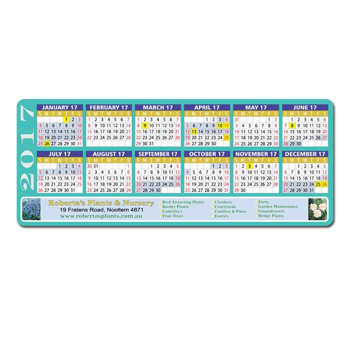 Magnetic Calendar 213 x 98mm