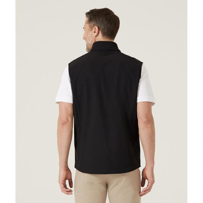 Mens Bonded Fleece Zip Vest