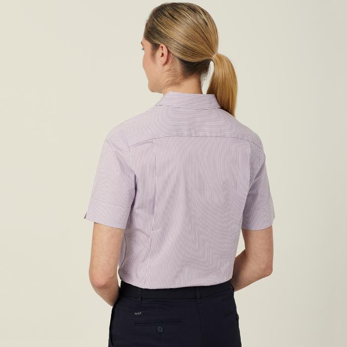 Womens Avignon Stripe Short Sleeve Shirt