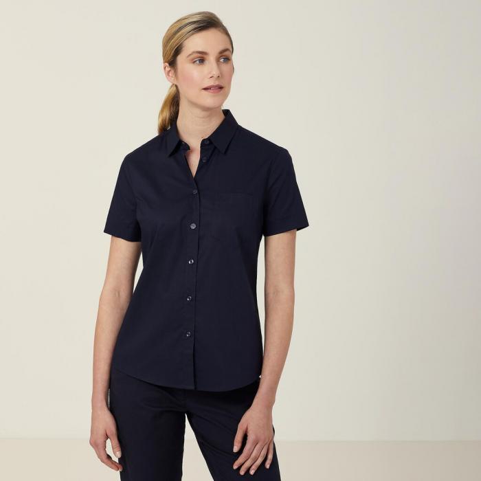 Womens Avignon Short Sleeve Slim Shirt
