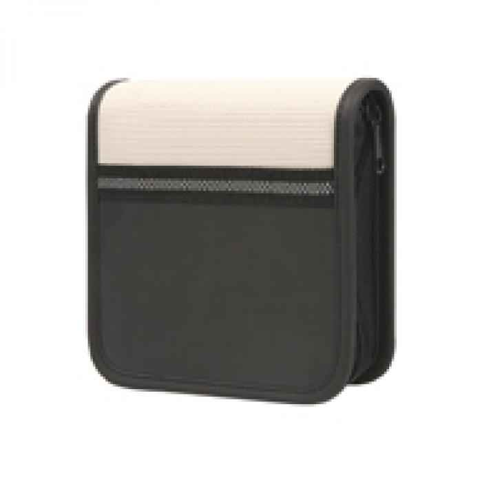 Ribbed Rubber Cd And Dvd Wallet
