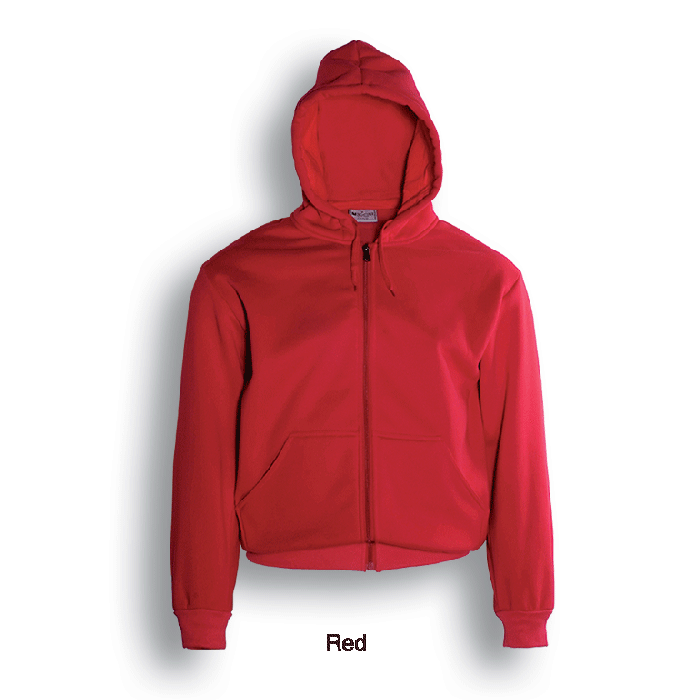 Unisex Adults Zip Through Fleece Hoodie