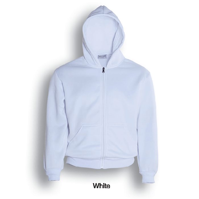 Unisex Adults Zip Through Fleece Hoodie