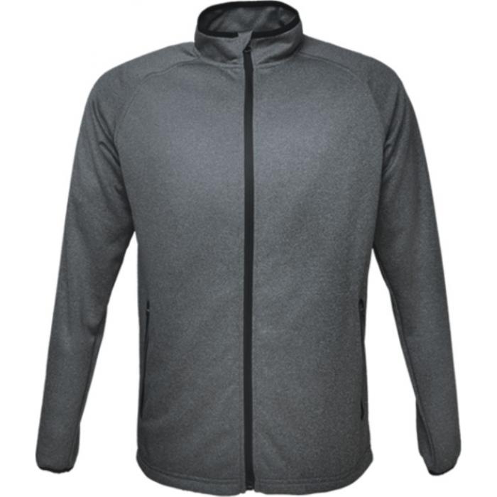 Men's Light Weight Fleece Zip Through Jacket