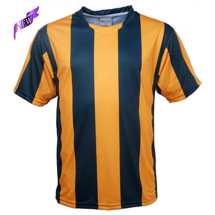 Kids Sublimated Striped Football Jersey