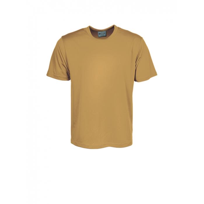 Unisex Adults Plain Breezeway Micromesh Tee Shirt