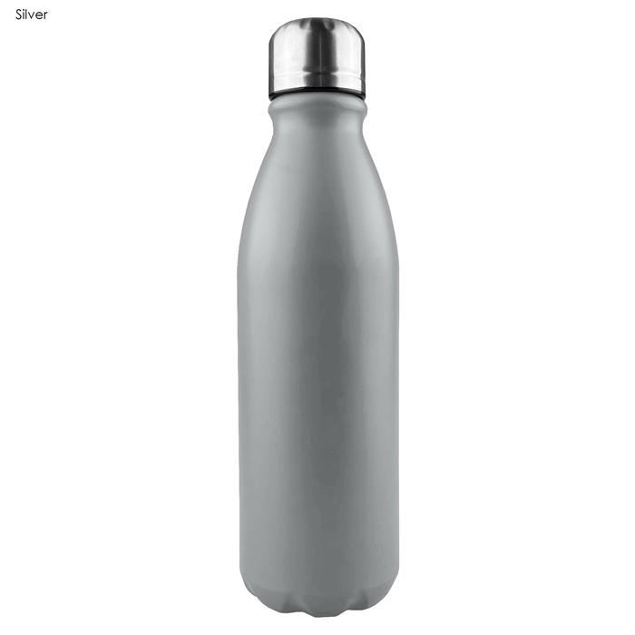 Komo Shiny Aluminium Drink Bottle Single Wall