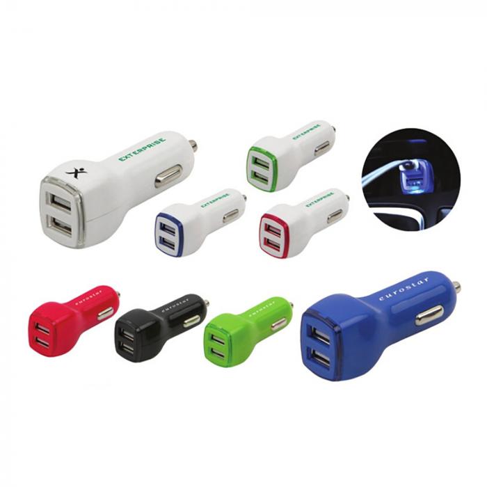 Cooling USB Car Charger