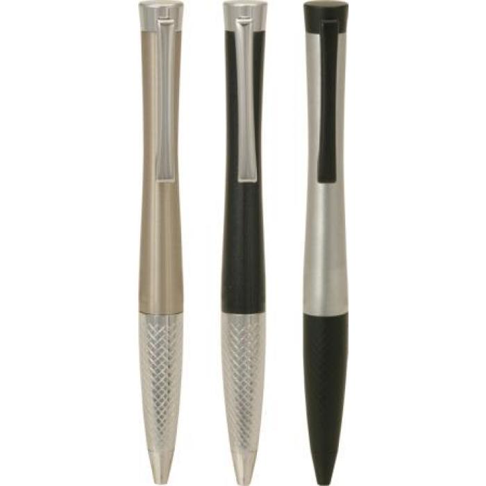 Spur Twist Action Ergonomic Grip Pen With Jumbo  Black Refill