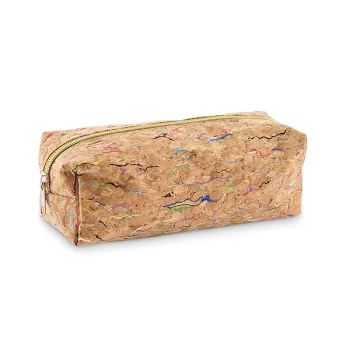 Coloured Cork Pencil Case