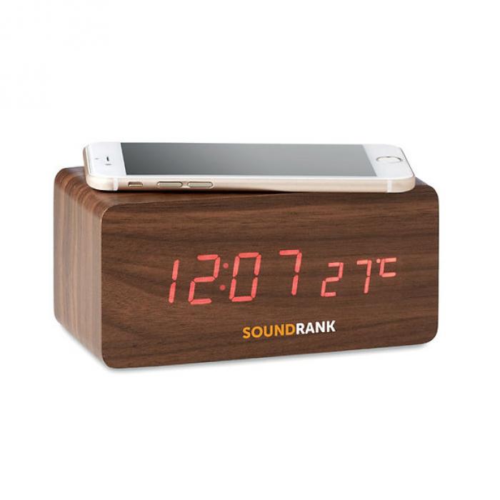 Aires - wireless charger and clock