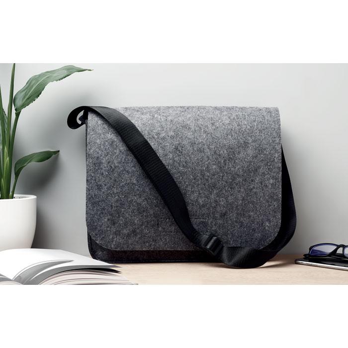 RPET Felt Messenger/Laptop Bag