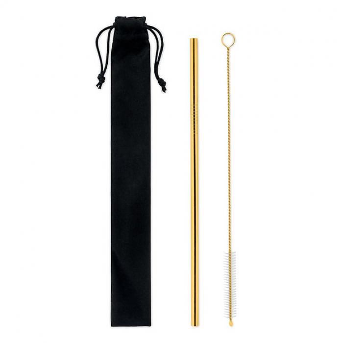 Gold Reusable Straw