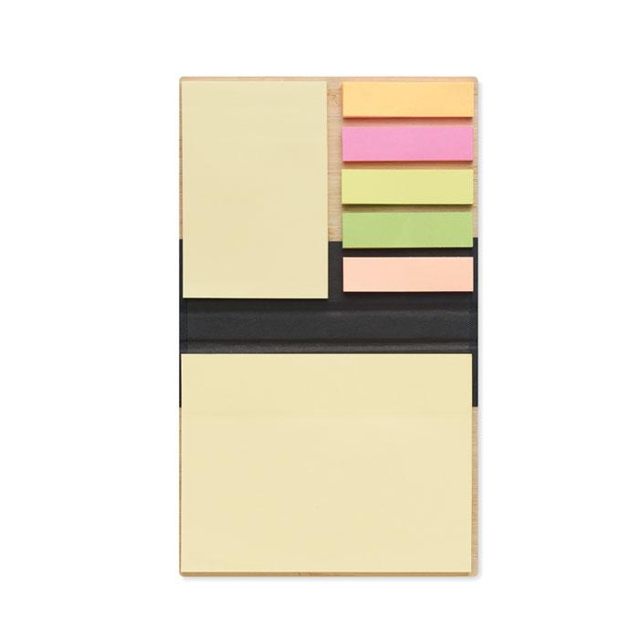 Bamboo Cover Sticky Notes