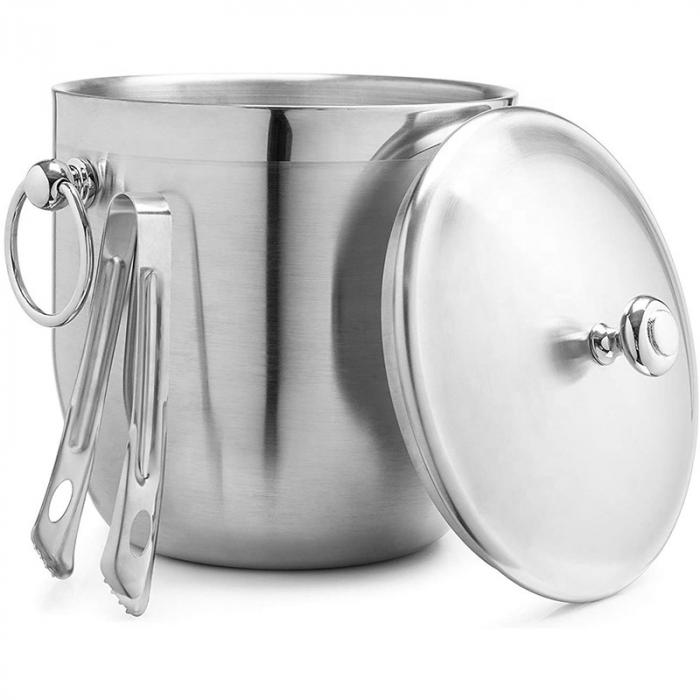 Insulated Stainless Steel Ice Bucket