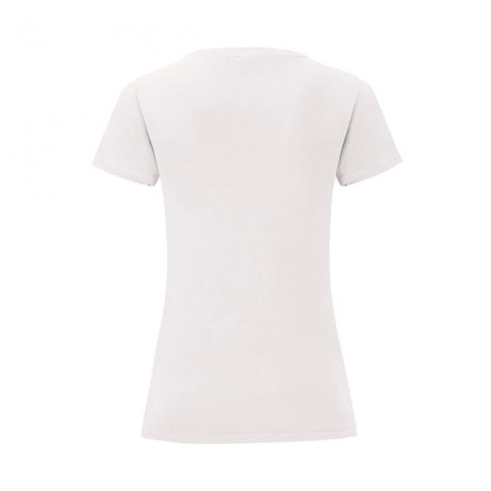 Women White Iconic T-shirt - Fruit of the Loom