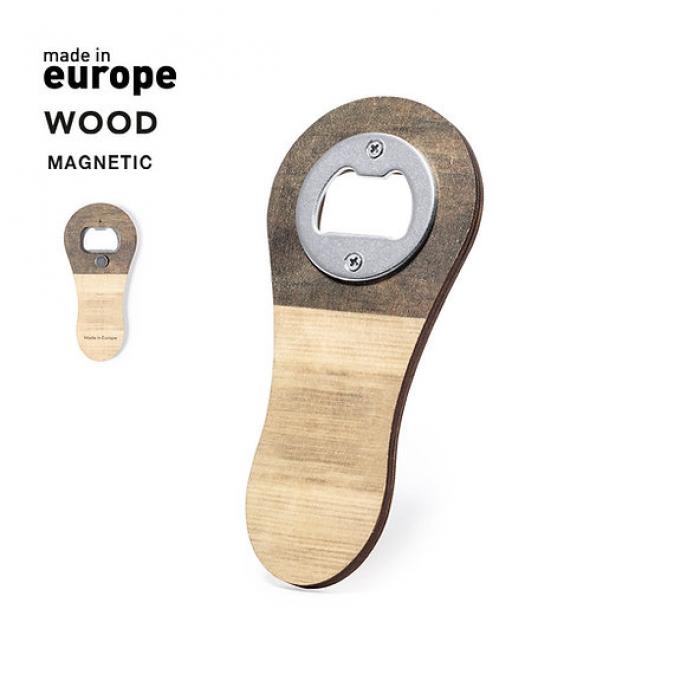 Magnetic Opener in Wood
