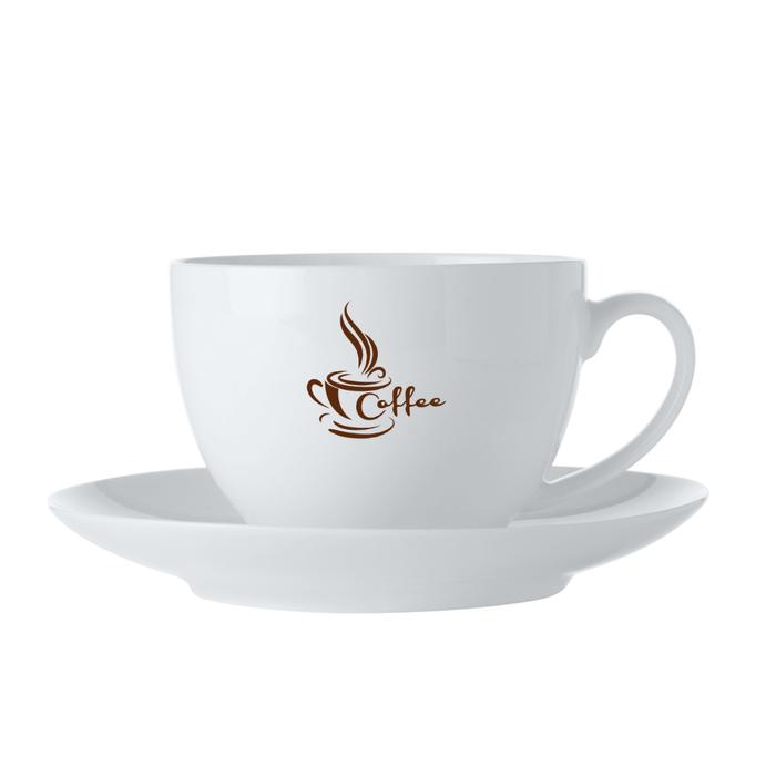 White Basics Cup & Saucer 260ml