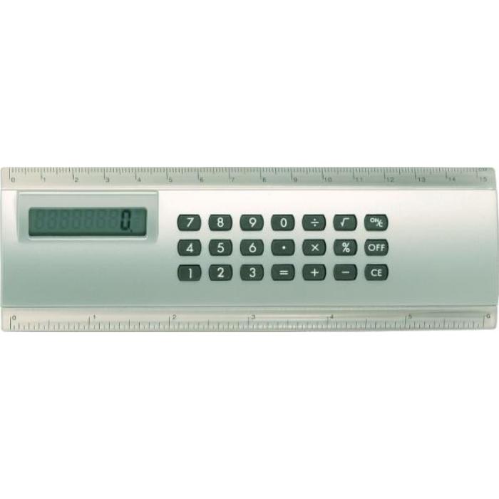 Calculator/Ruler Combo