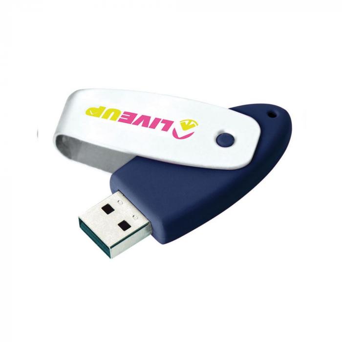 Oval USB 2.0 Flash Drive