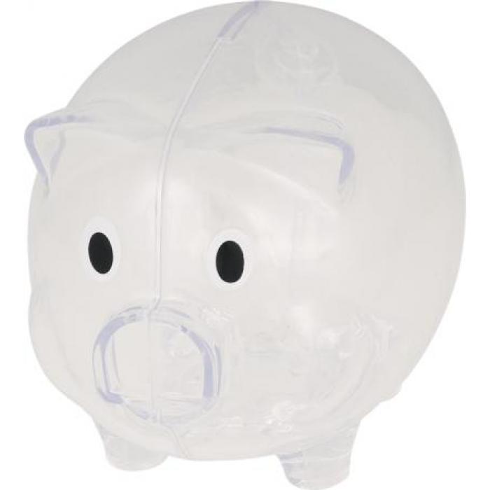 Translucent Plastic Piggy Bank