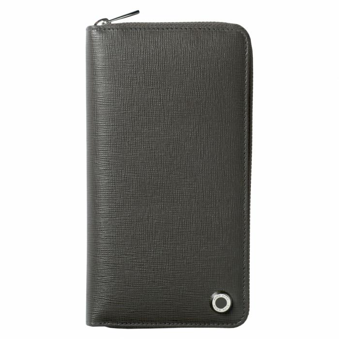 Long Zipped Folder Tradition Grey