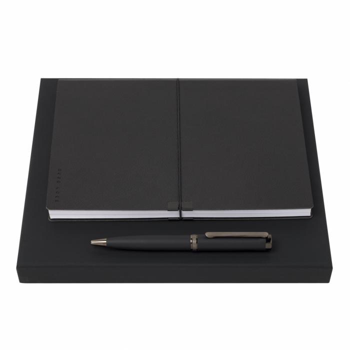 Set Hugo Boss Black (ballpoint Pen & Note Pad A5)