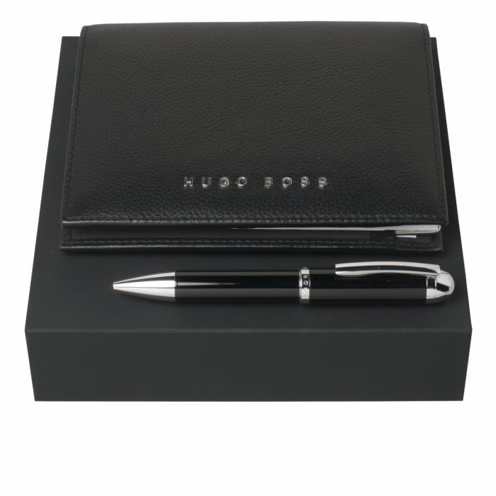 Set Hugo Boss Black (ballpoint Pen & Folder A6)