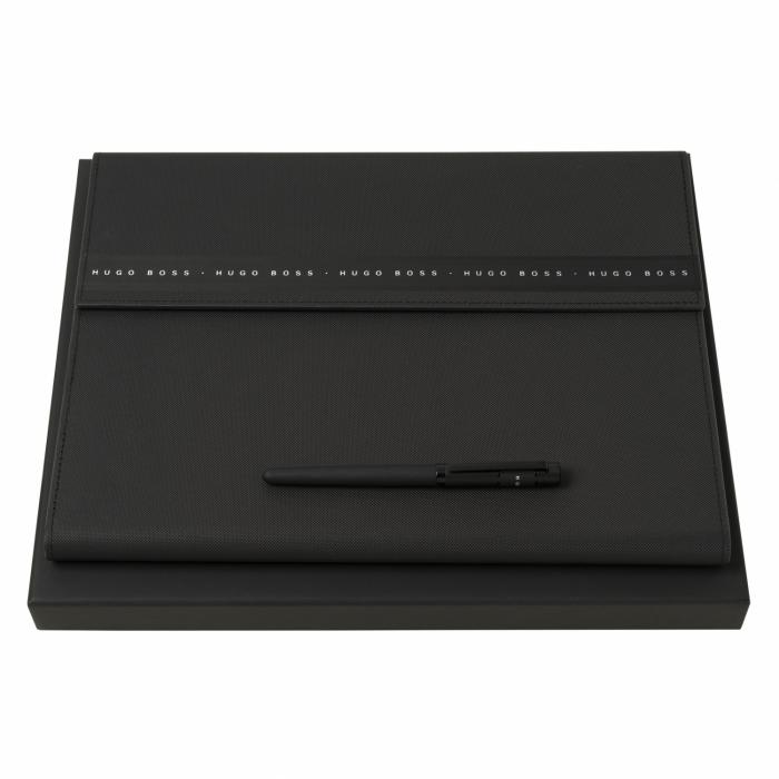 Set Ribbon Black (fountain Pen & Folder A4)