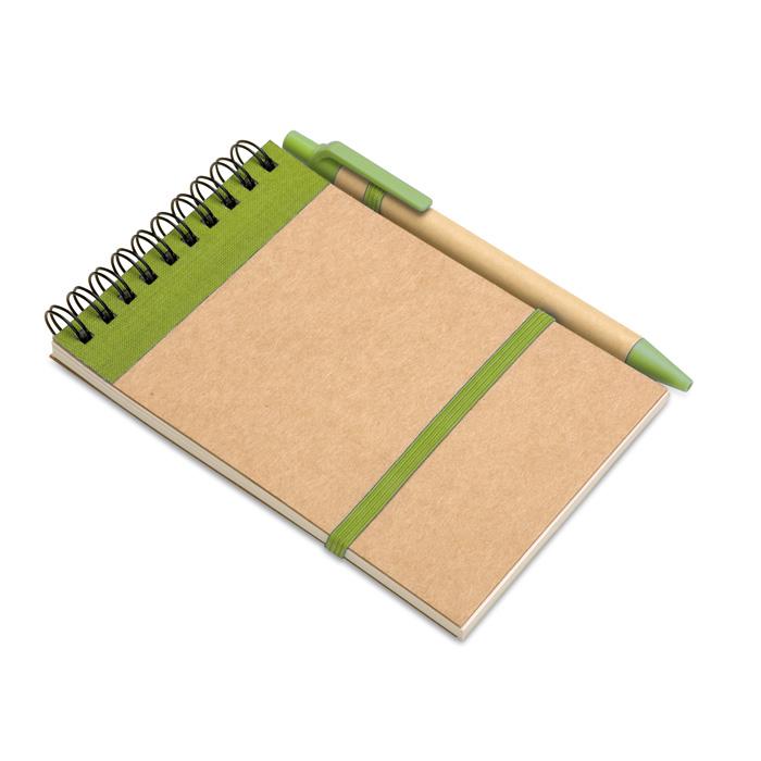 Spring Recycled Notebook + Pen