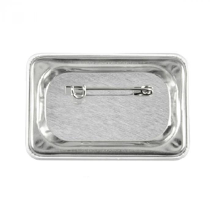 Button Badge- 40Mm H X 60Mm W Rectangle