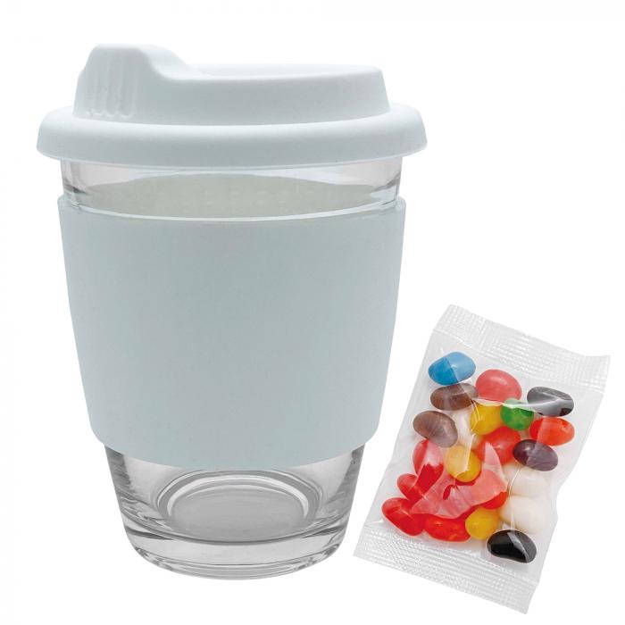 Jelly Bean In Carlo Glass Coffee Cup