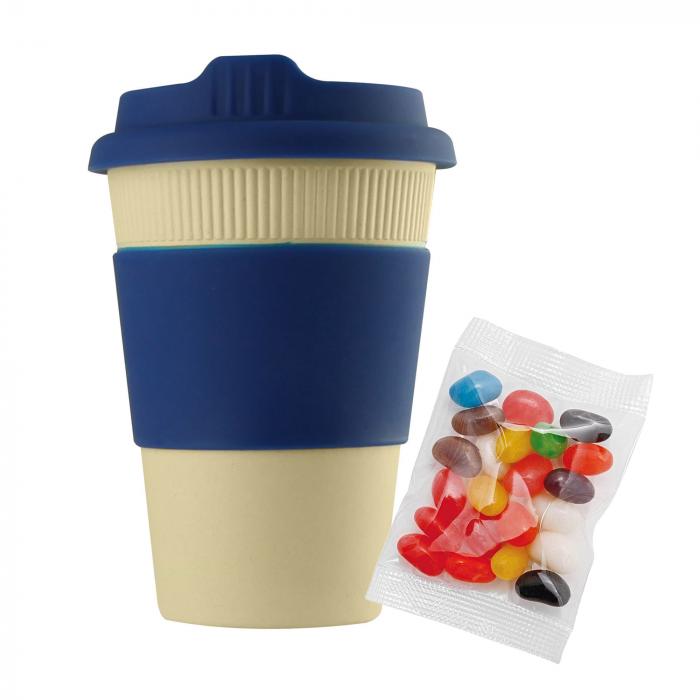 Jelly Bean In 12oz Bamboo Cup