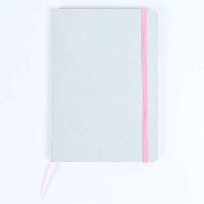 Hard Cover With Coloured Elastic Notebook