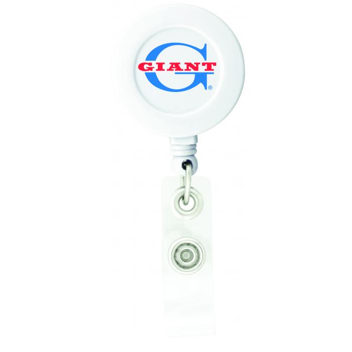 Round-Shaped Retractable Badge Holder