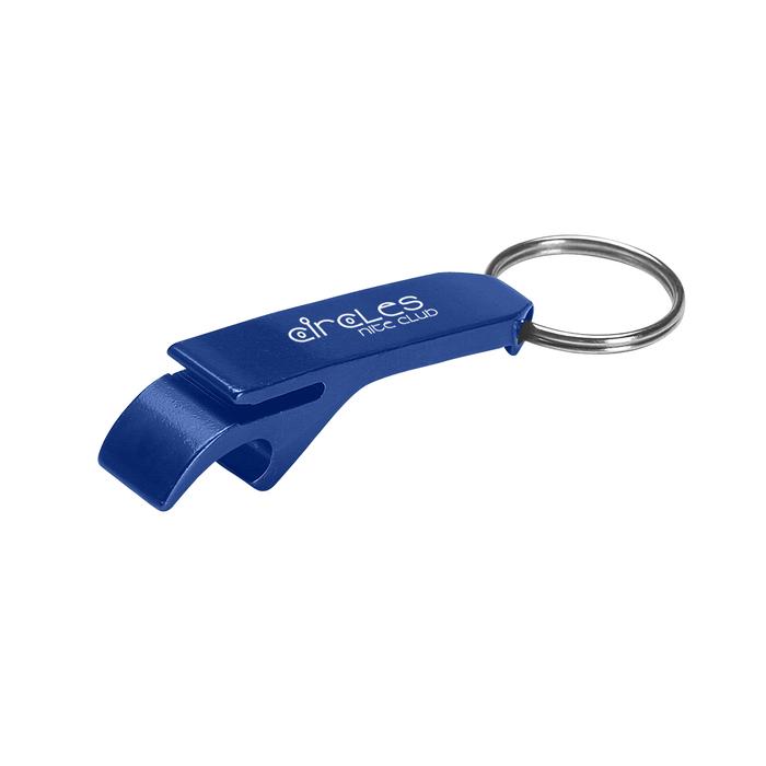 Metal Alloy Bottle Opener Keyring