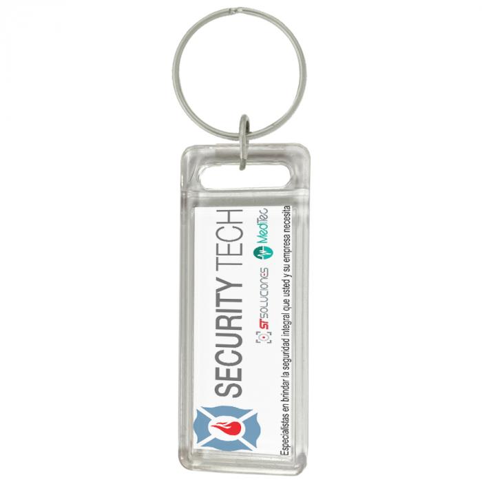 Rectangular Acrylic Key Chain