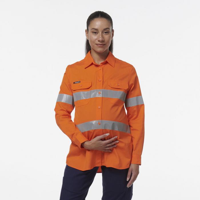 Womens Workcool Maternity Reflective Shirt